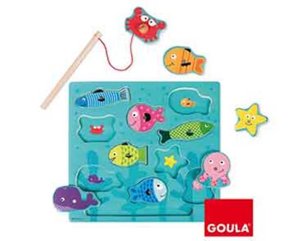 puzle pesca magnética