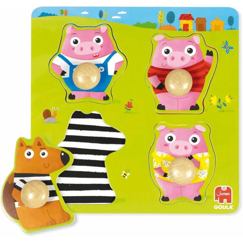 puzzle los 3 cerditos