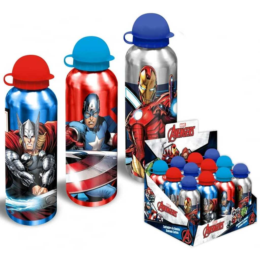 avengers cantimplora aluminio 500ml
