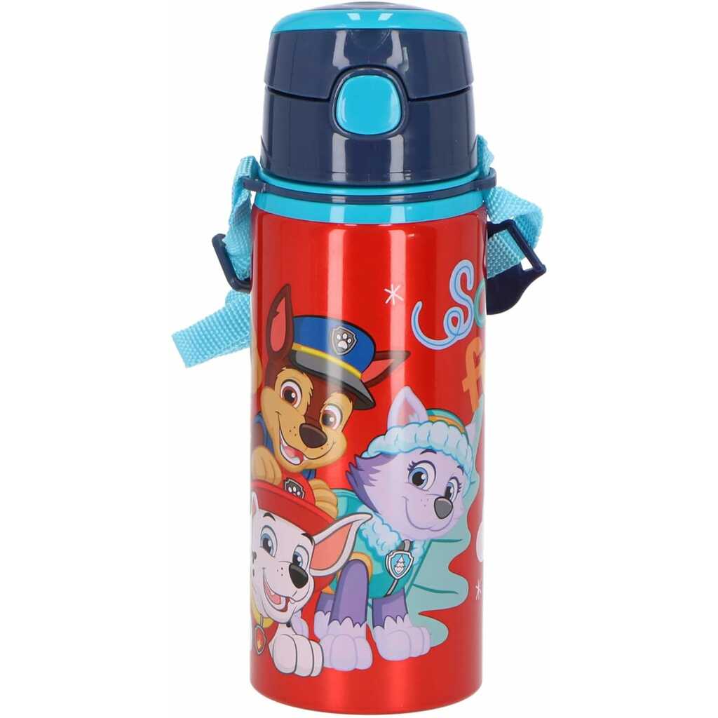 paw patrol cantimplora aluminio con asa 600ml