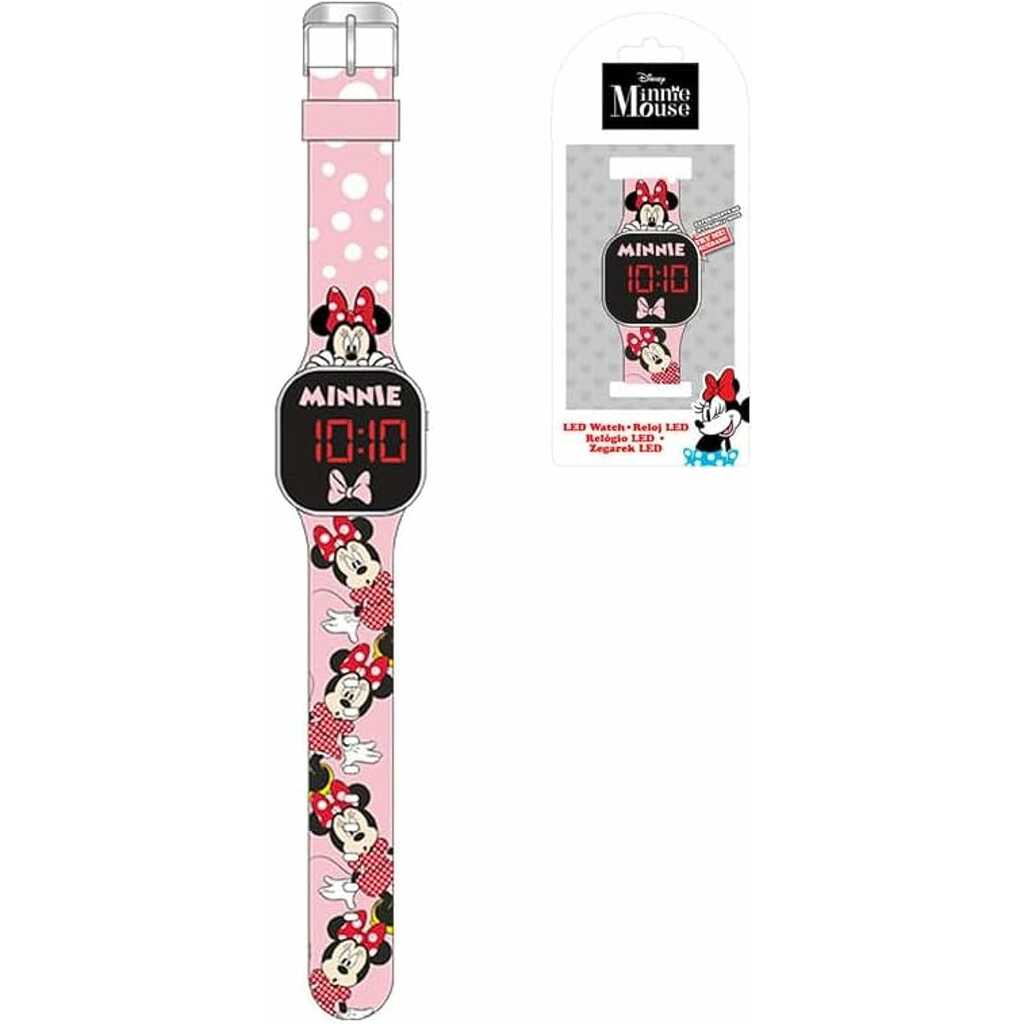 minnie reloj led