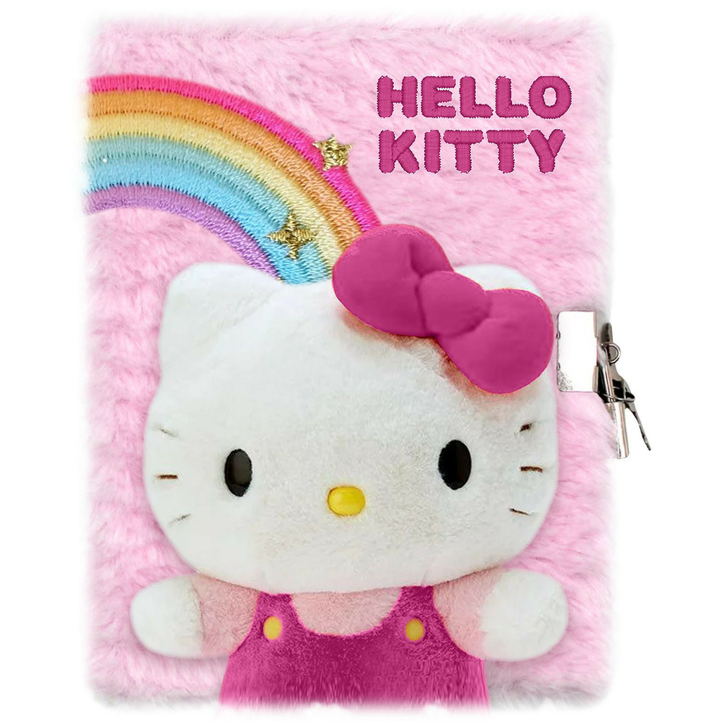 hello kitty libreta plush