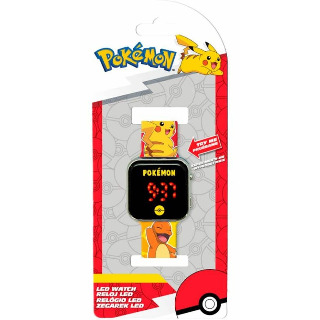 pokémon reloj led