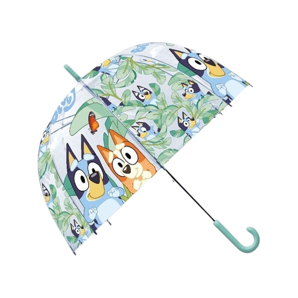 bluey paraguas transparente campana 46cm