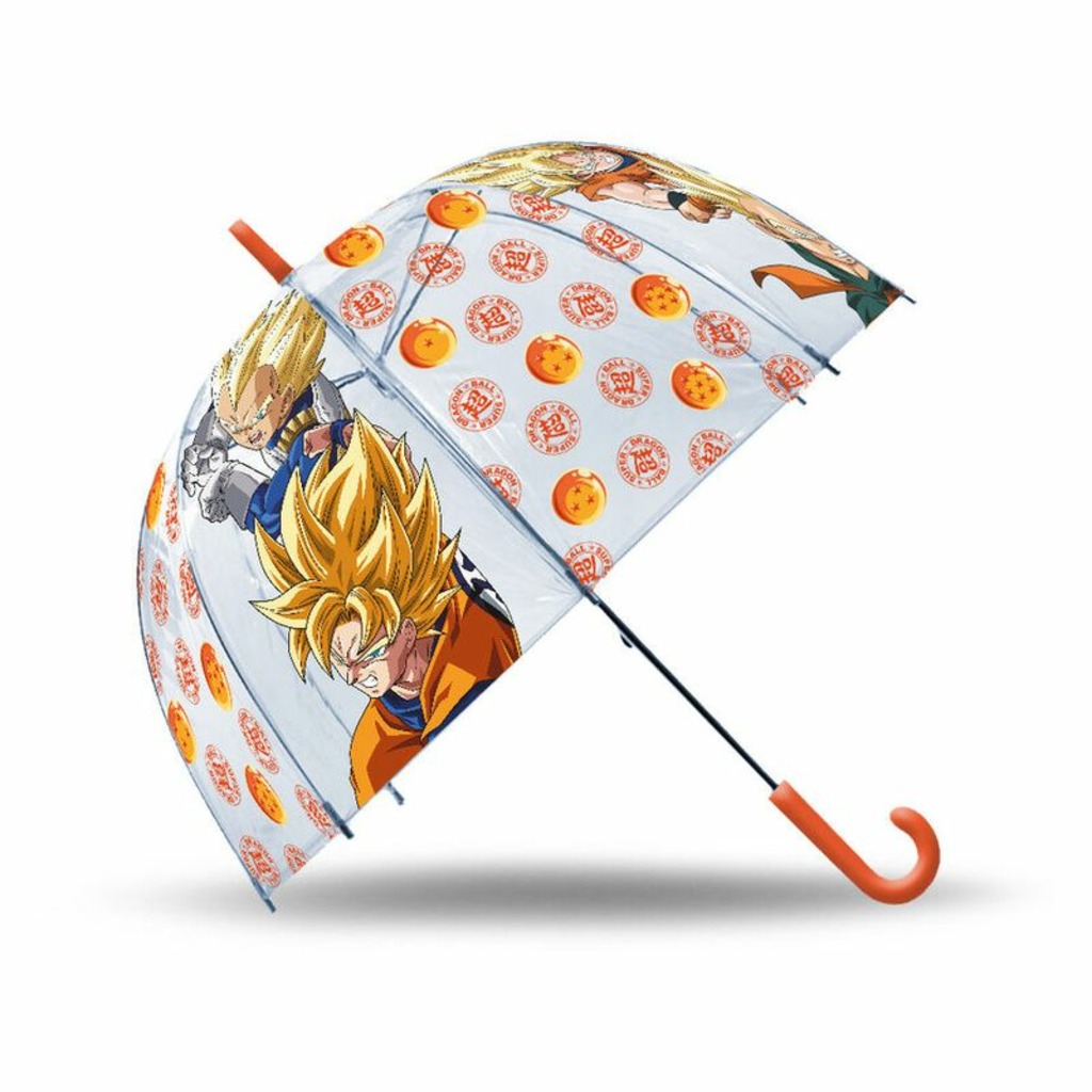 dragon ball paraguas transparente campana 46cm