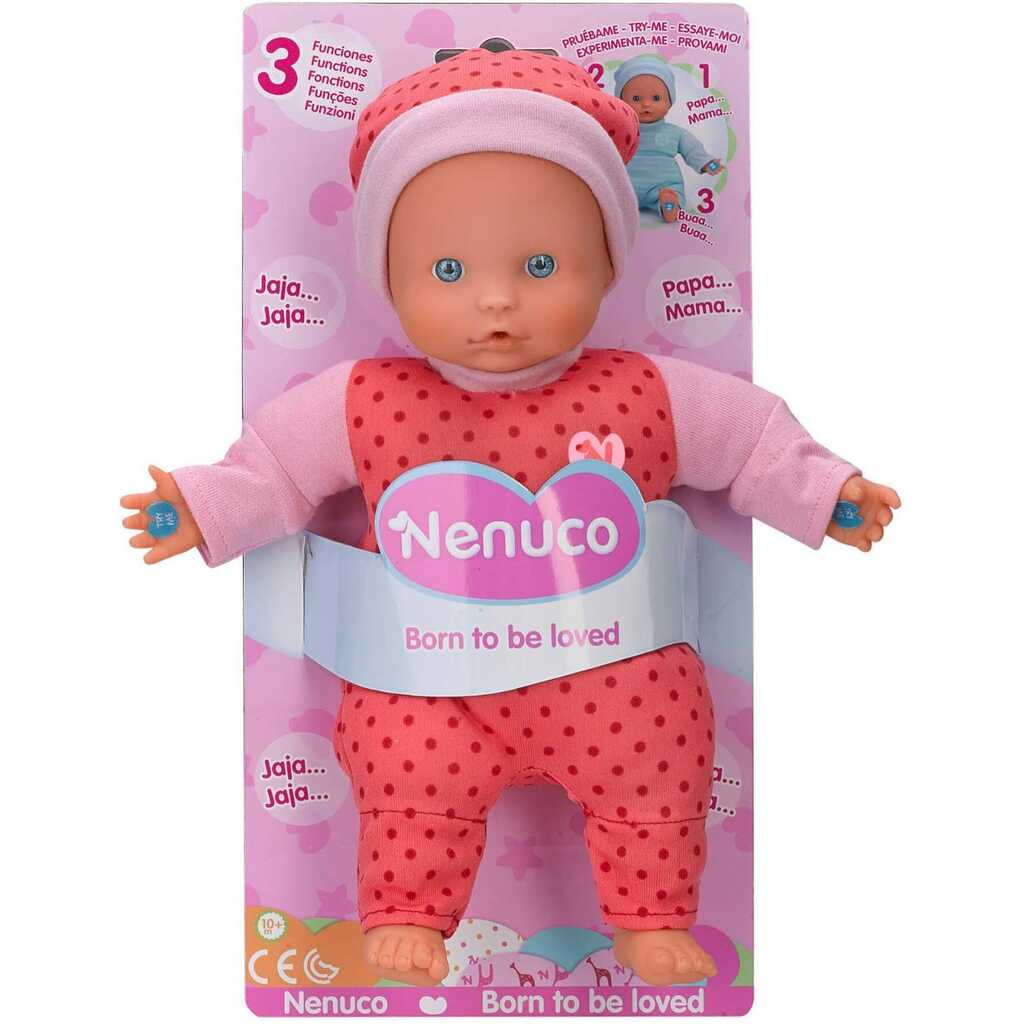nenuco 3 funciones rosa