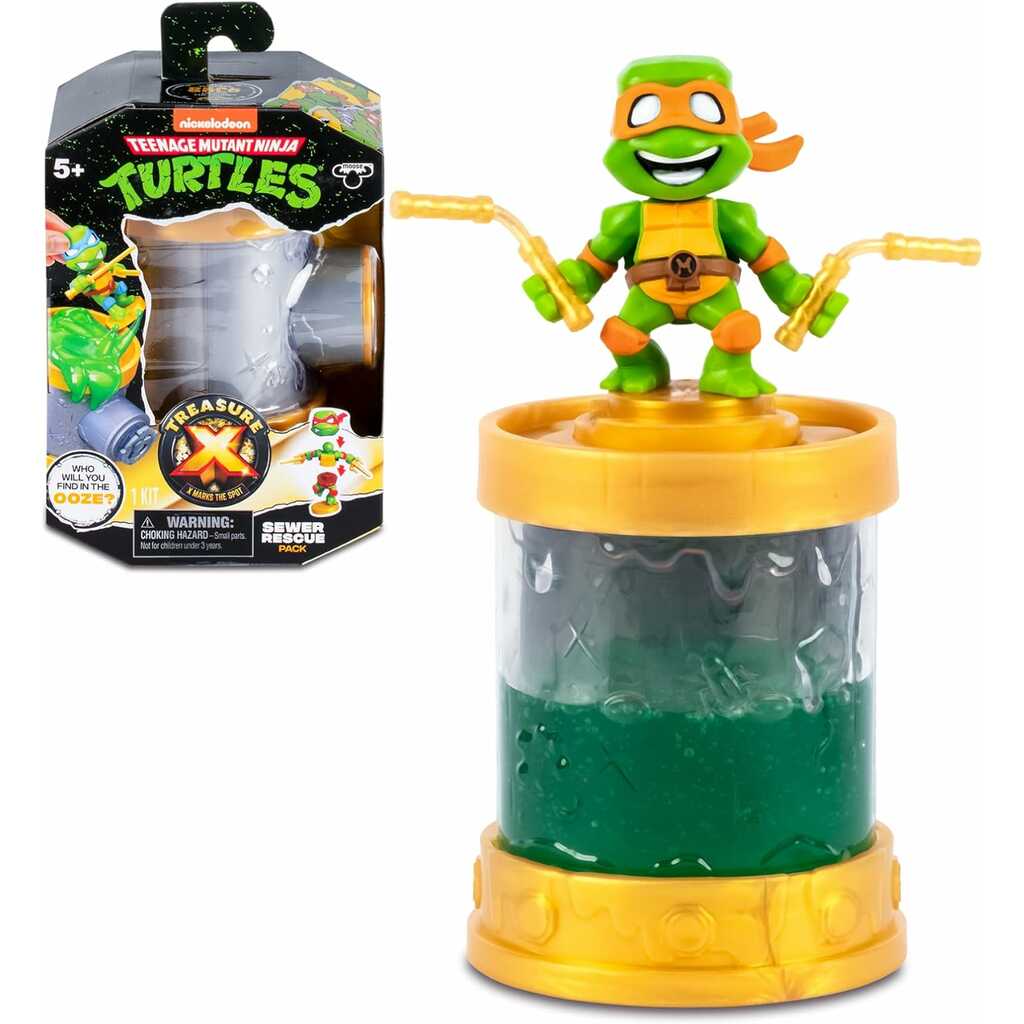 tx sewer conector tortugas ninja asst