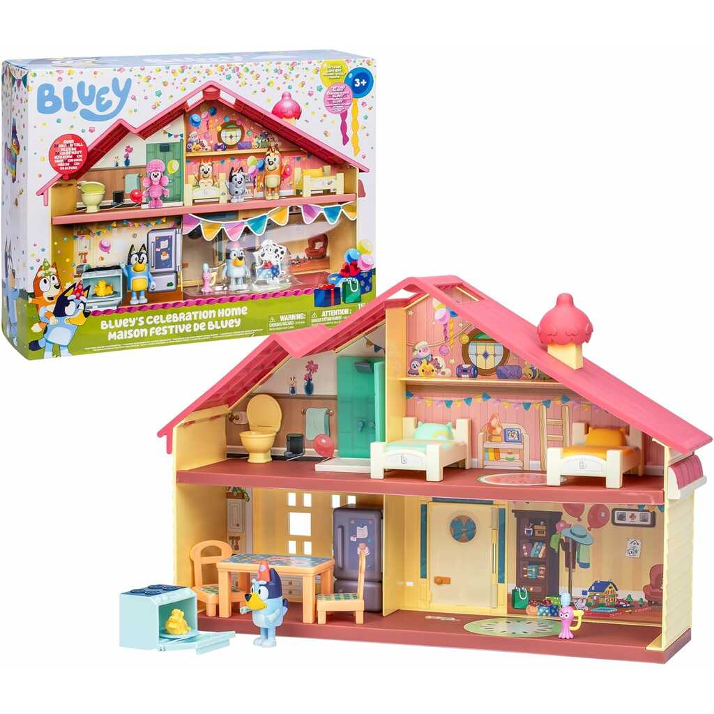 bluey - celebration home playset