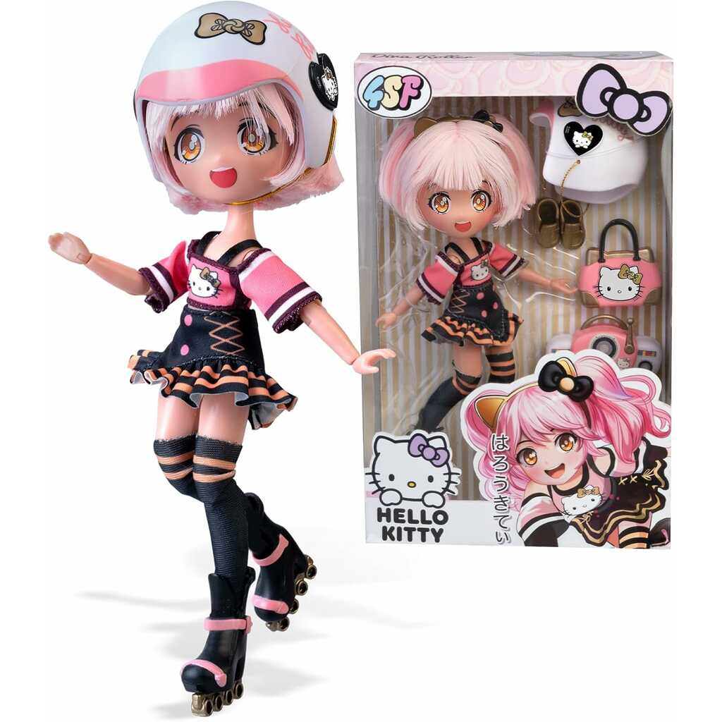 hello kitty golden diva roller