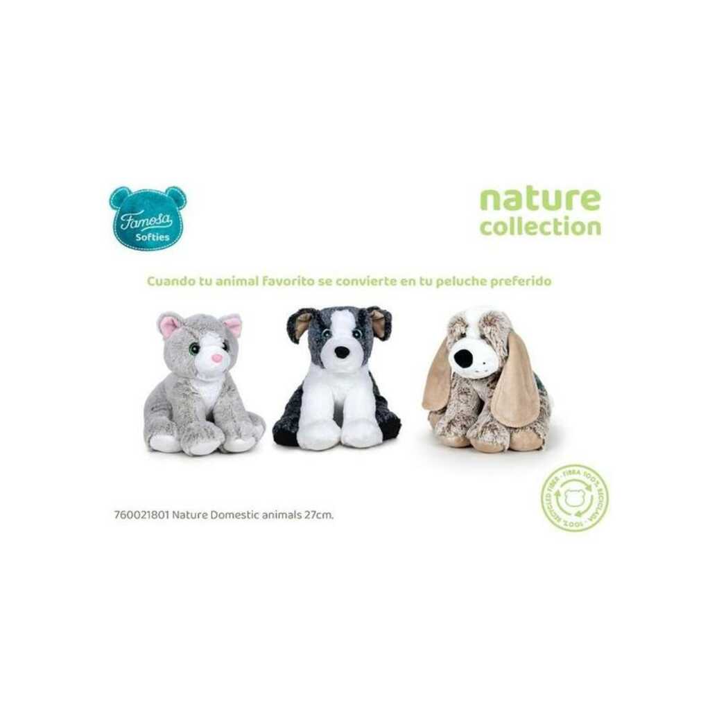 peluche animales domésticos 27cm