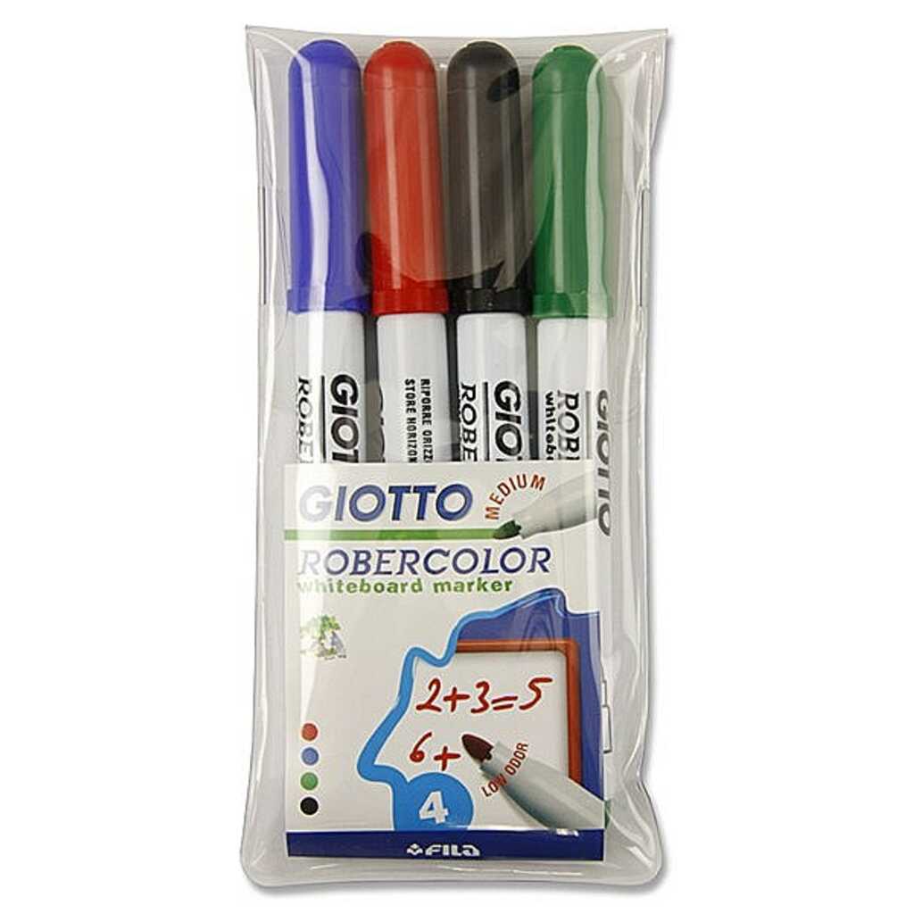 giotto robercolor marcadores pizarra blanca 4uds