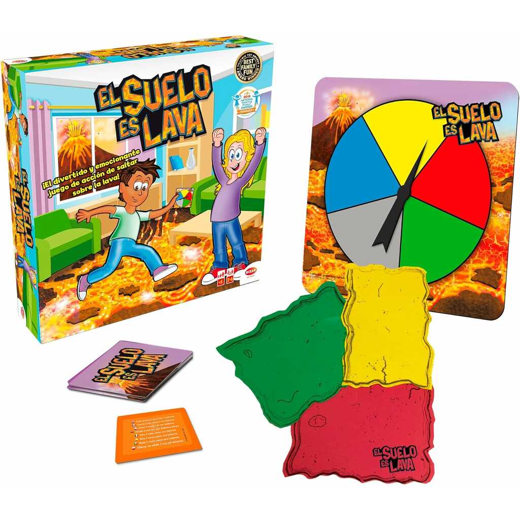 el suelo es lava