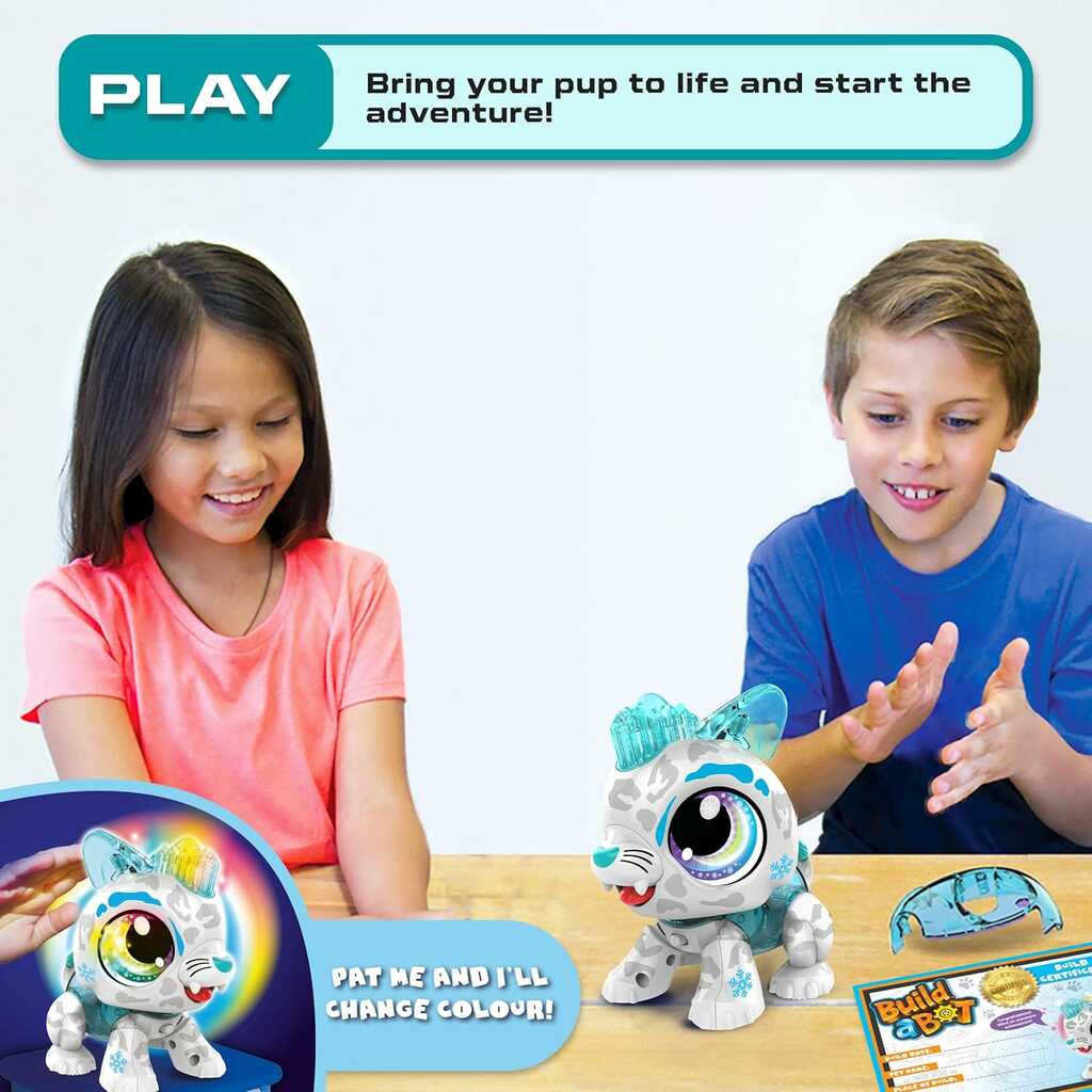 build a bot light (snow leopard)