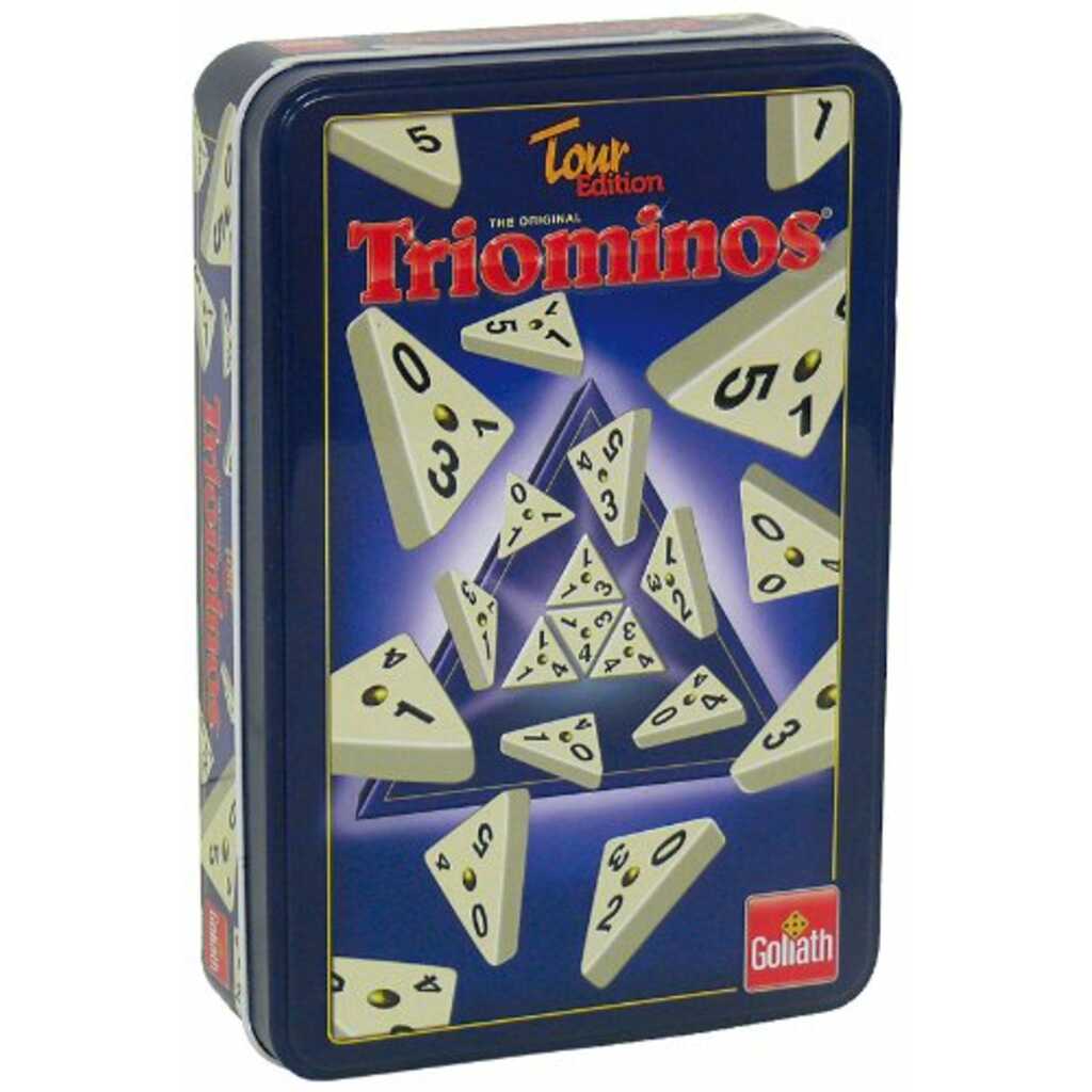 triominos de viaje en caja metálica