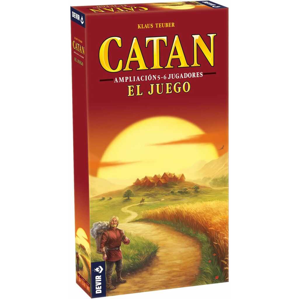 catan ampliación para 5-6 jugadores