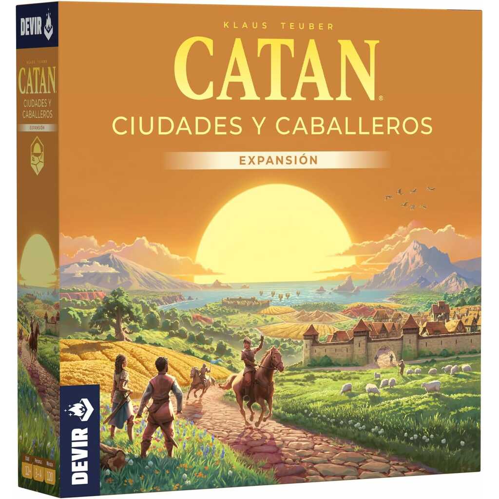 catan ciudades y caballeros - expansión