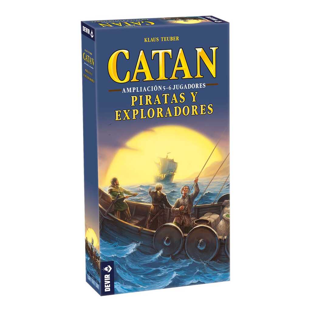 catan piratas y exploradores expansión 5-6 jug