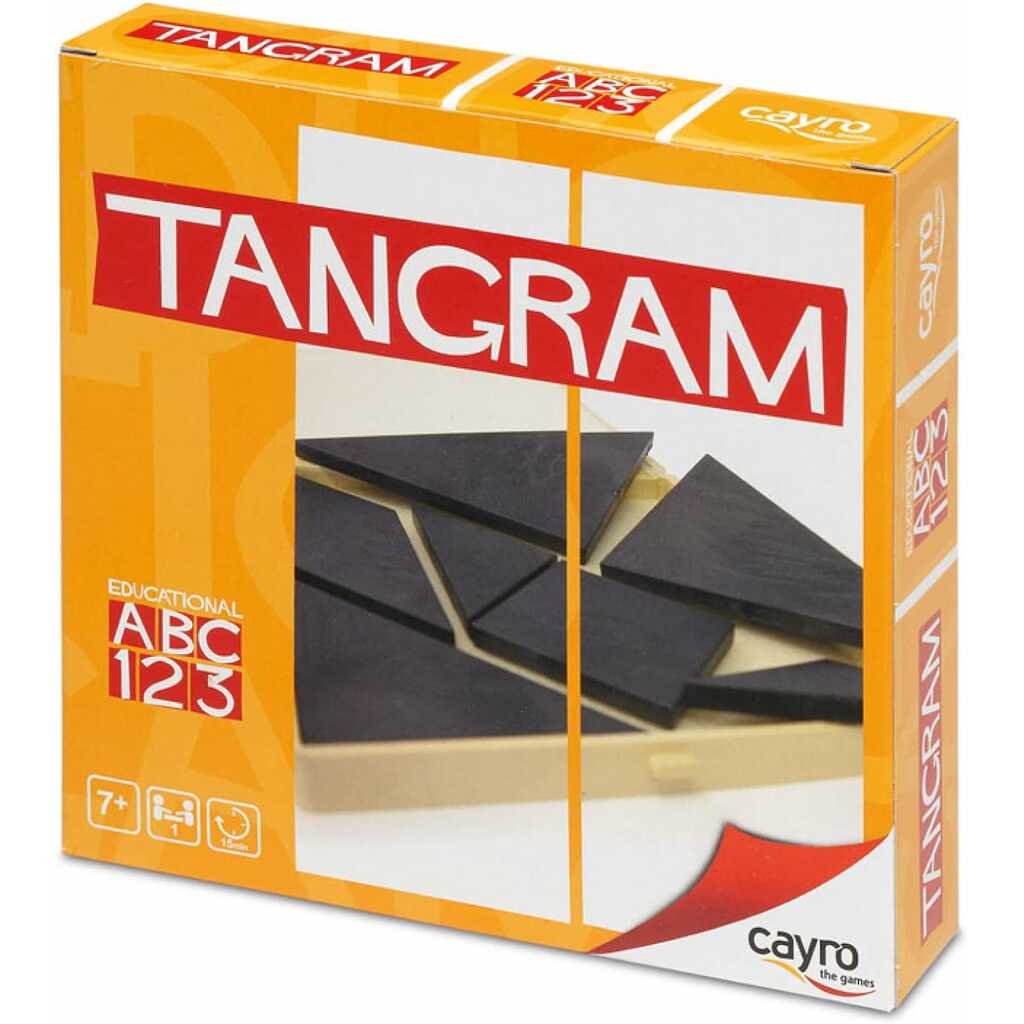 tangram en caja de plástico