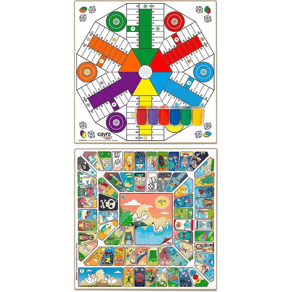 parchís-oca 40x40 6 jugadores c/acc