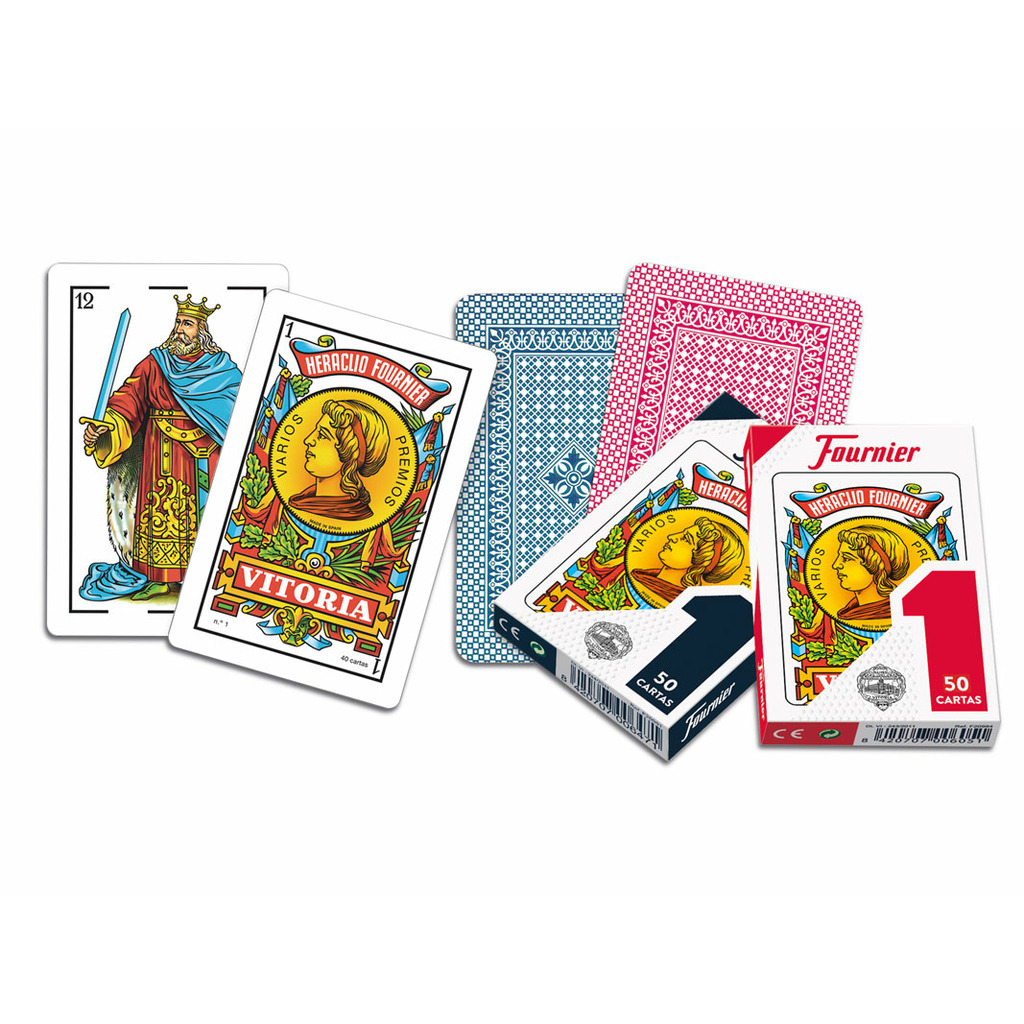 baraja española 50 cartas fournier