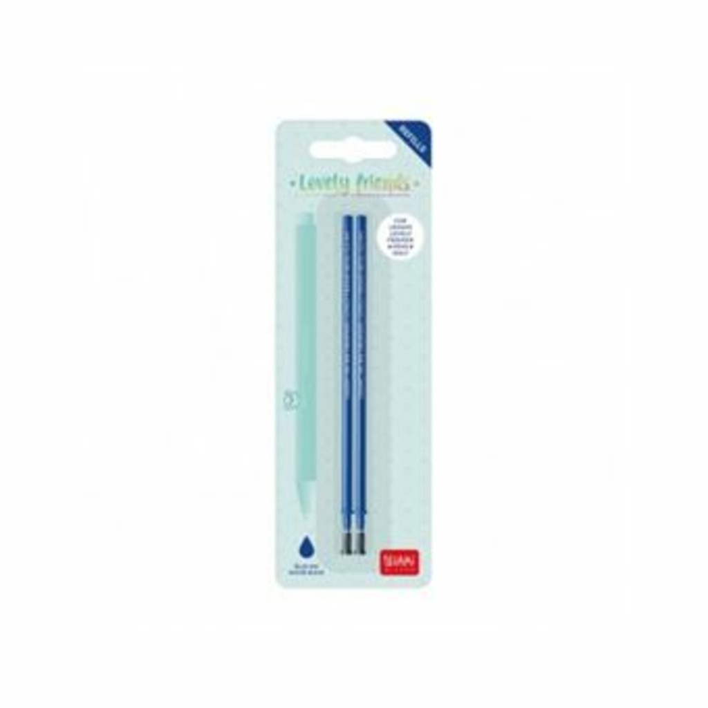 set 2 recambios bolígrafo 0,5mm azul