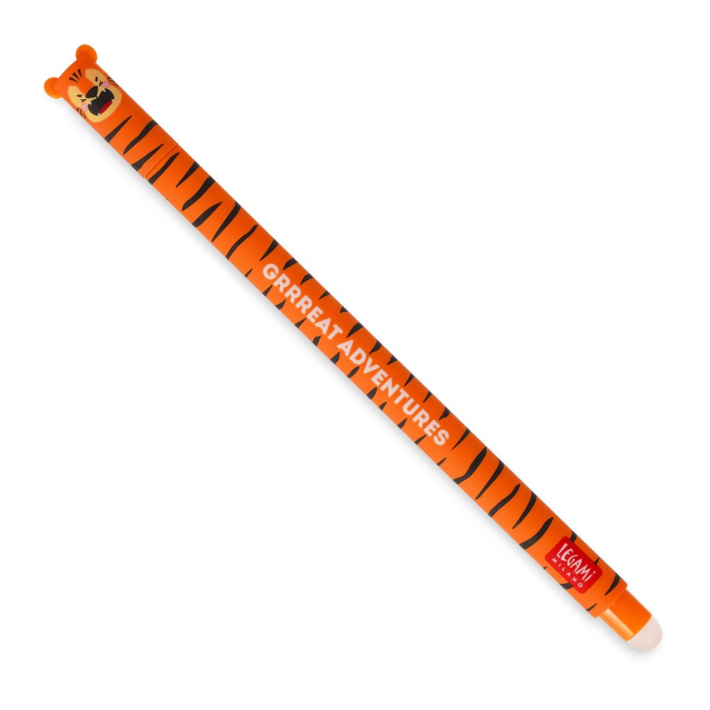 boli de gel borrable tiger 0,7mm - tinta naranja