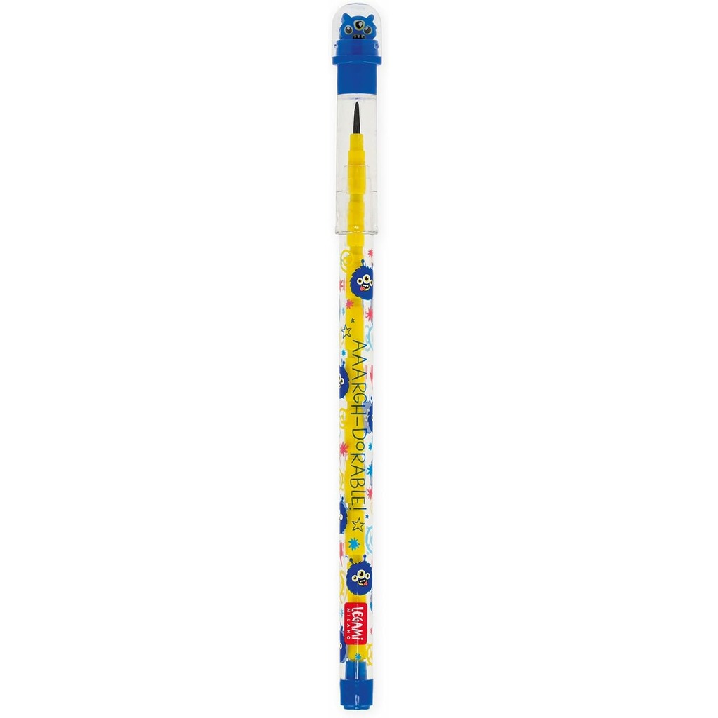 portaminas apilable con goma monster