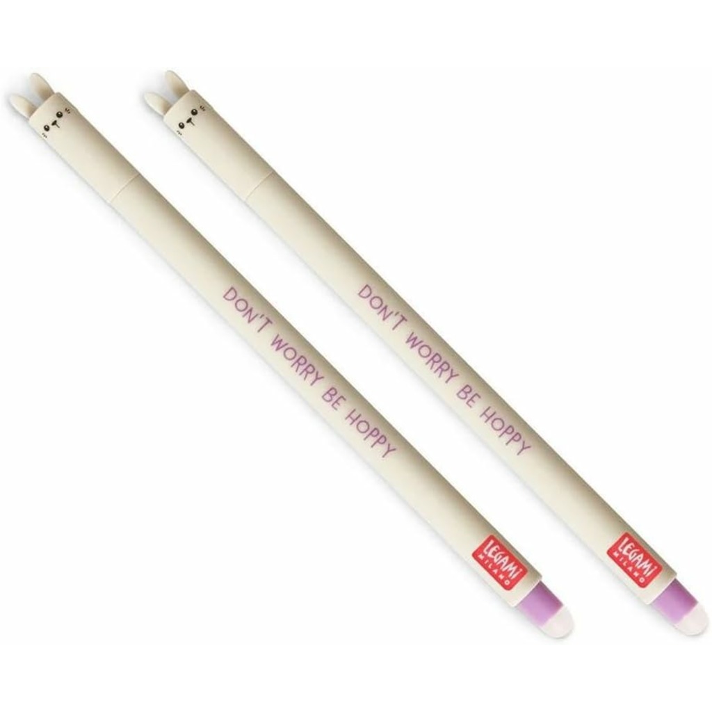 boli de gel borrable bunny 0,7mm - tinta púrpura