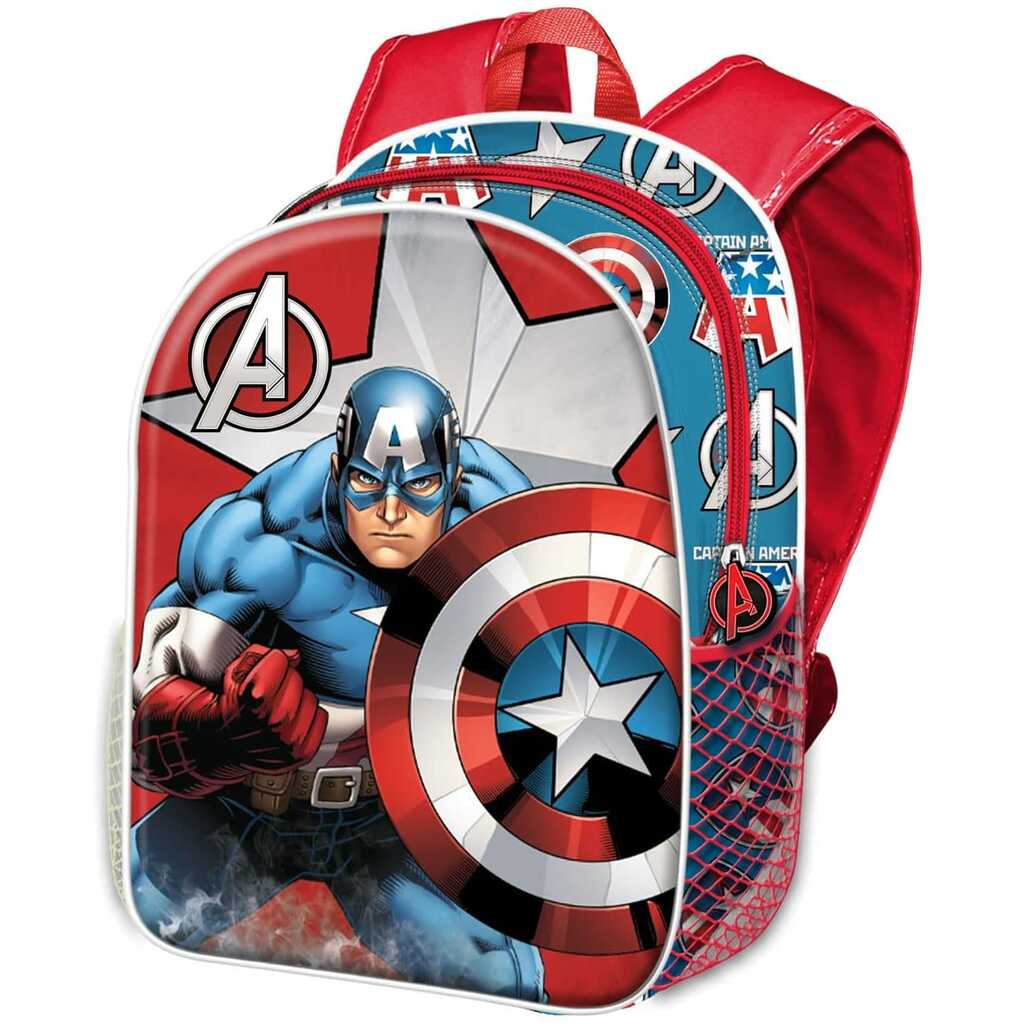 capitán américa mochila 3d "gravity"