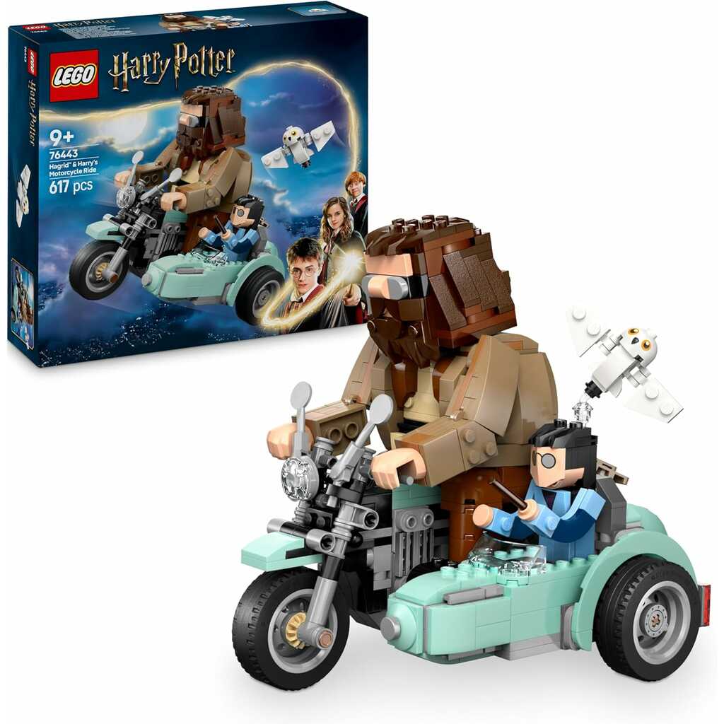 viaje en moto de hagrid y harry