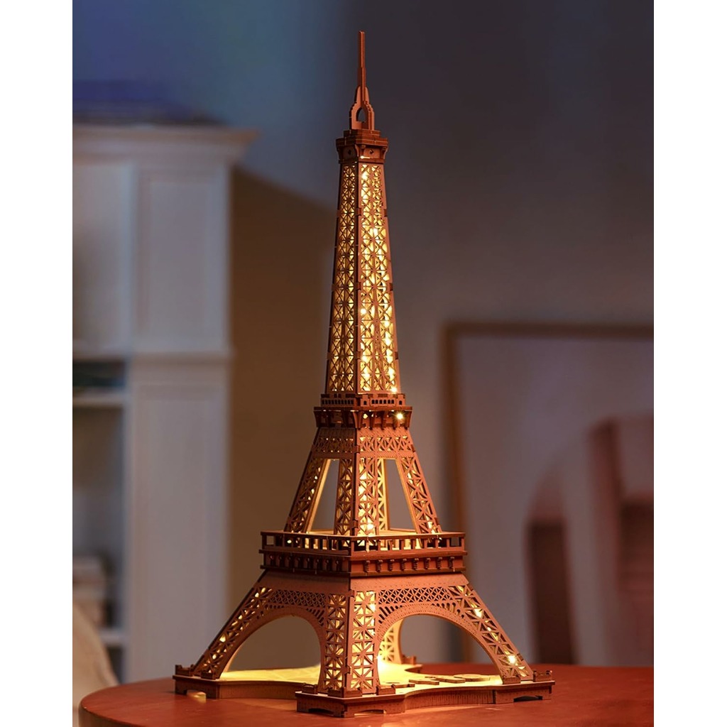 eiffel tower 3d wooden puzzle