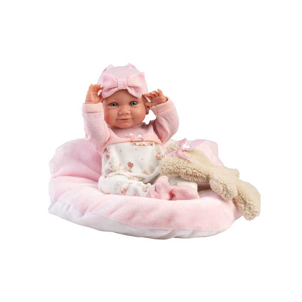 nica rn cojín rosa con osito