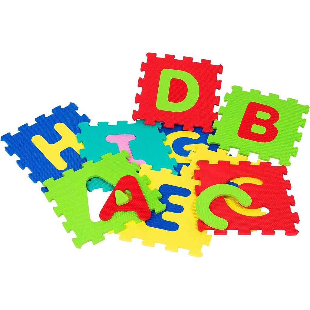puzzle foam letras 9pc 32x32cm