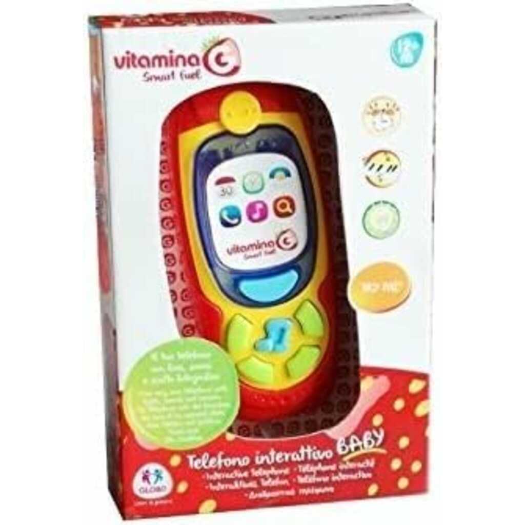 teléfono con luces y sonido