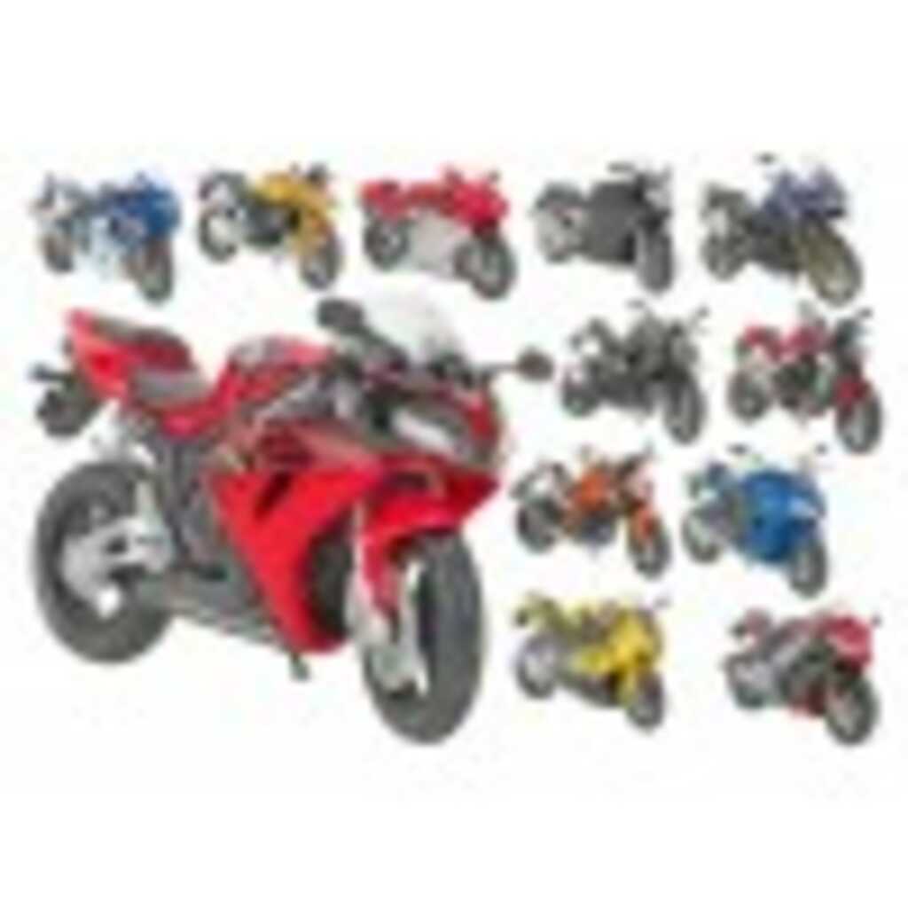 welly motos surtidas 1:18 metal