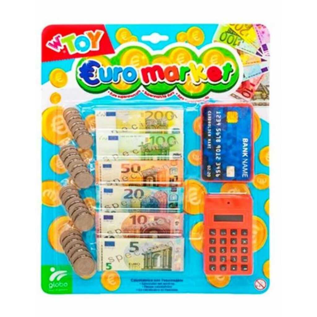 set monedas y billetes de euro