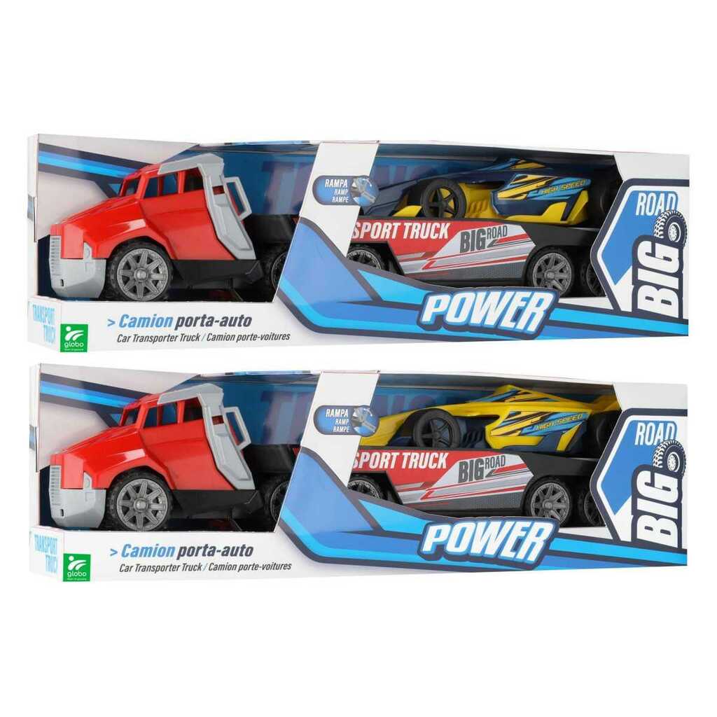 camión portacoches con 1 coche de f1