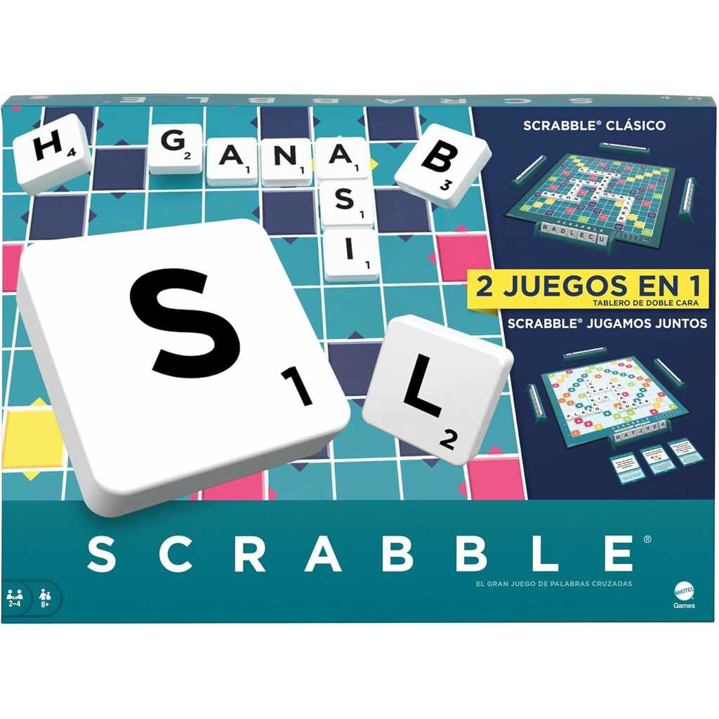 mattel games scrabble original en castellano