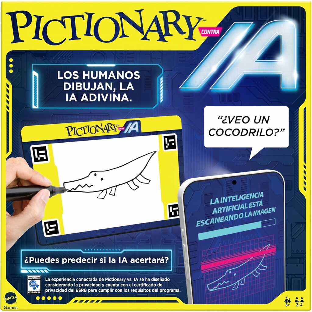 pictionary vs inteligencia artificial
