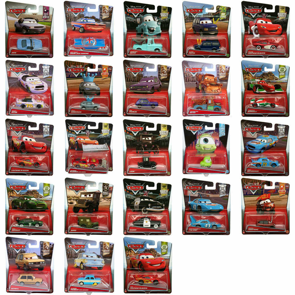 cars coches personajes