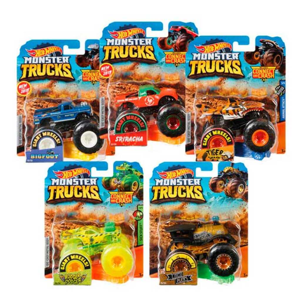 hot wheels monster truck 1:64