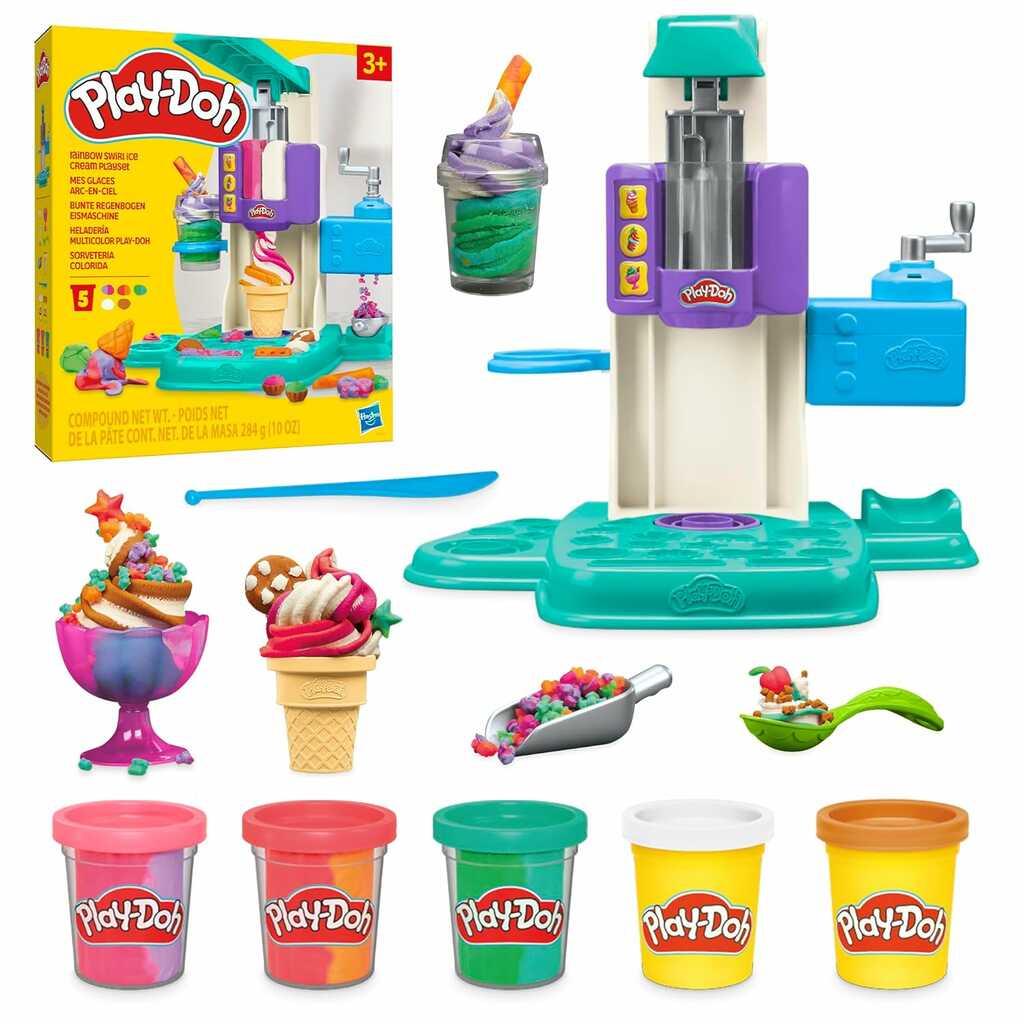 playdoh heladería multicolor