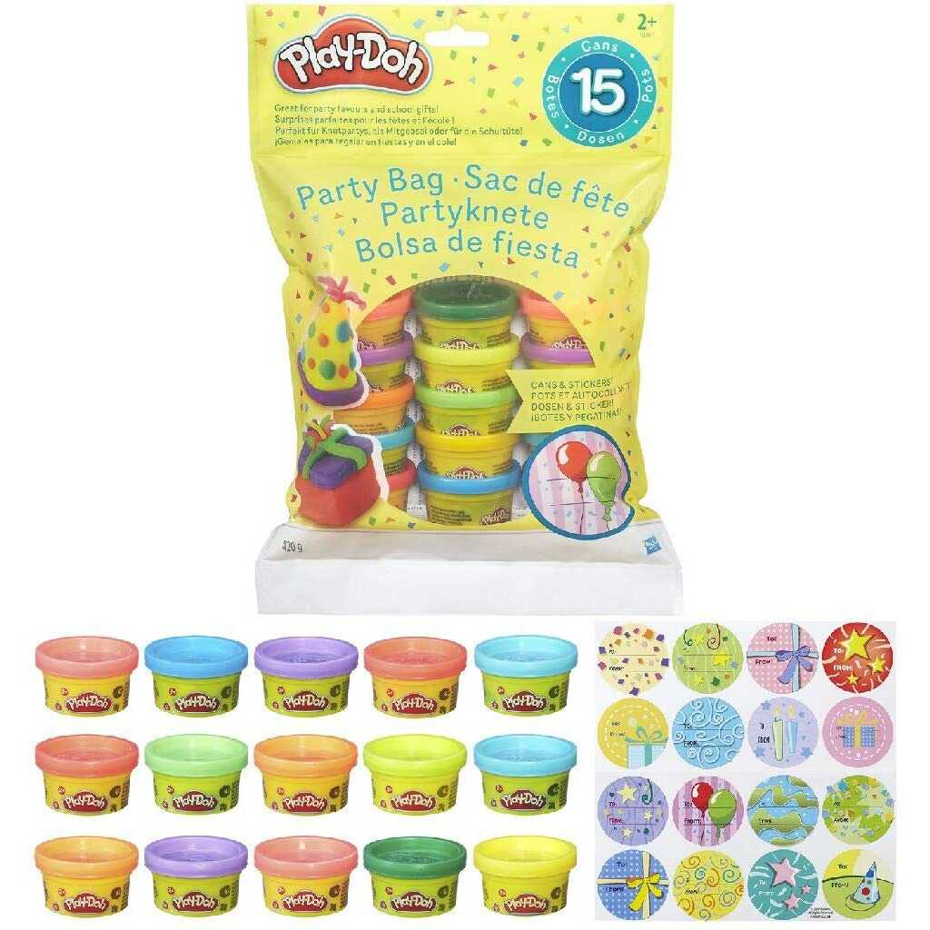 playdoh bolsa 15 mini botes de colores