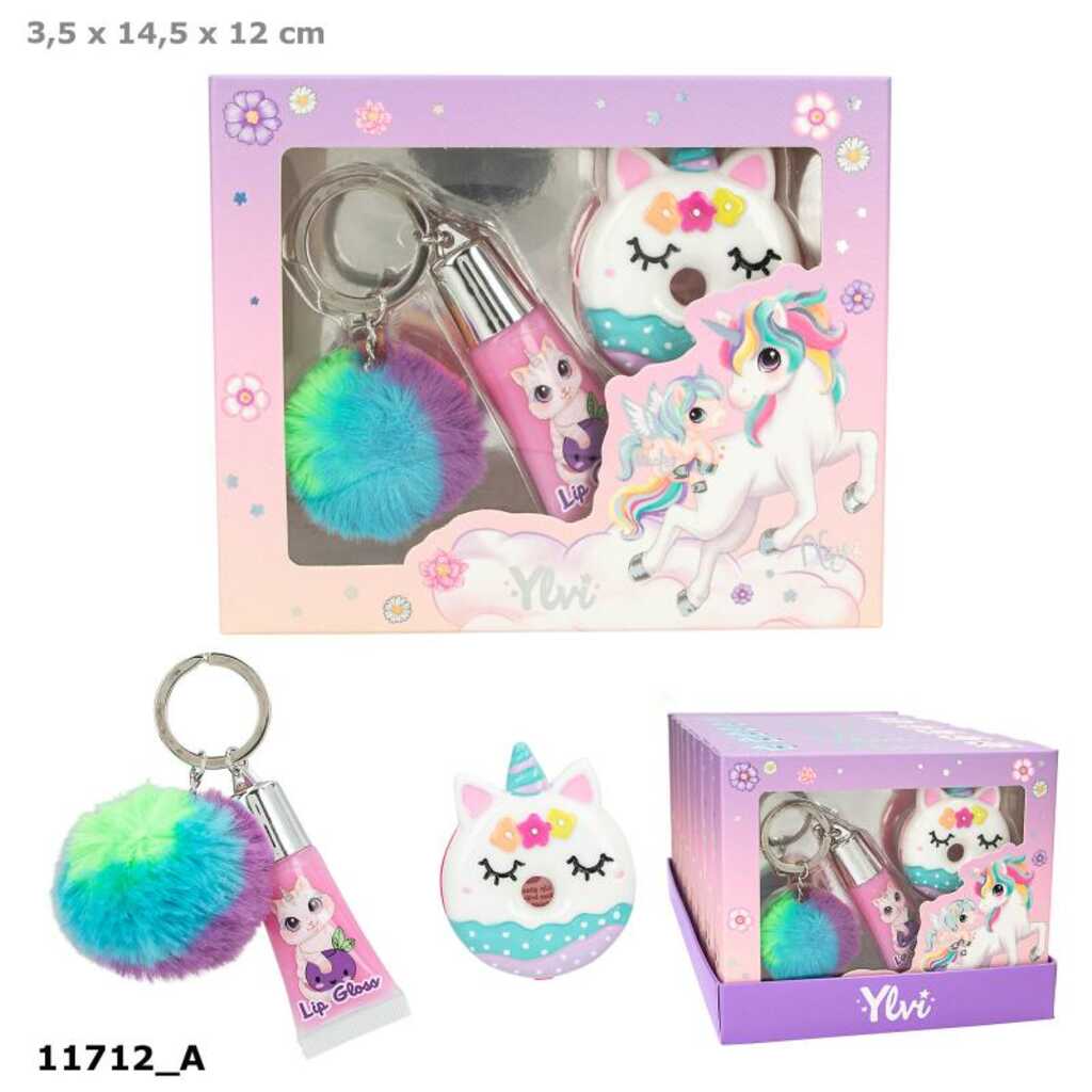 ylvi set de brillos de labios en caja