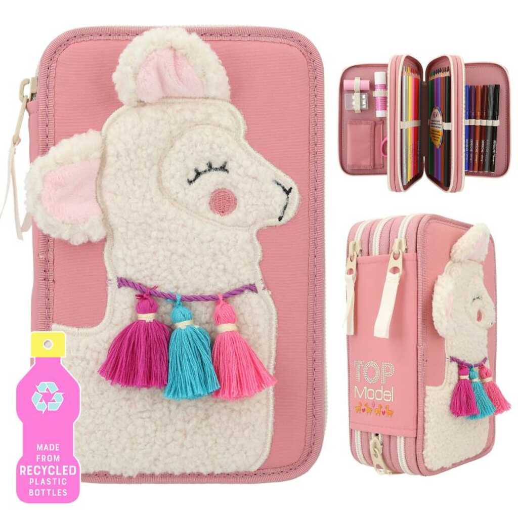 topmodel estuche triple cosy