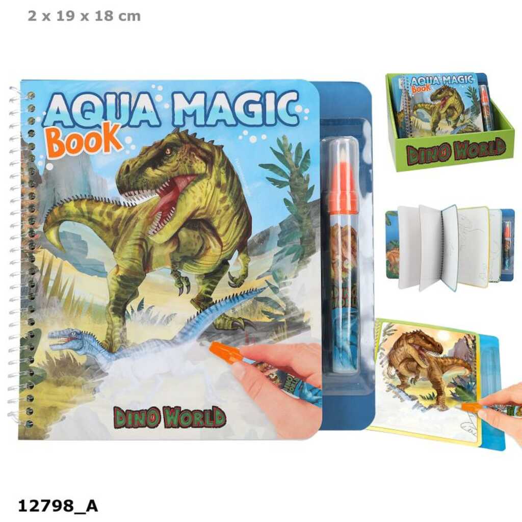 dino world aqua magic book