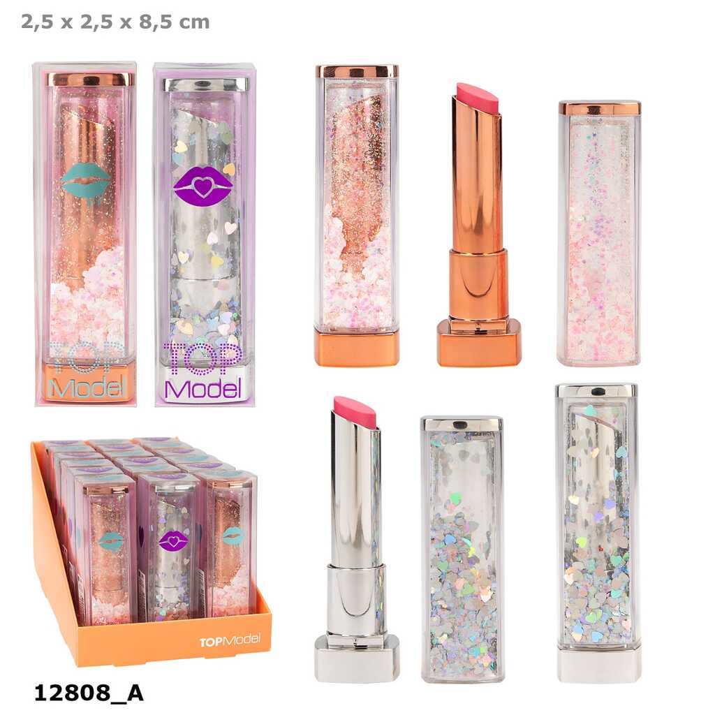 topmodel barra de labios confetti beauty and me