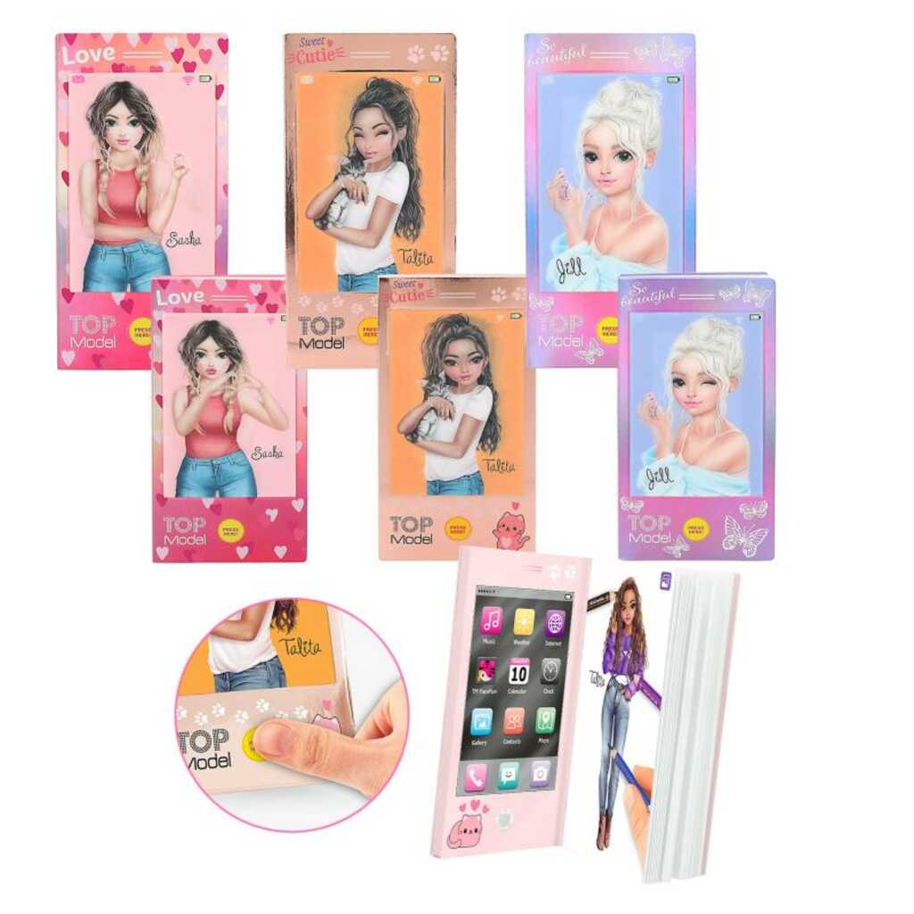 topmodel mini libro de colorear con música