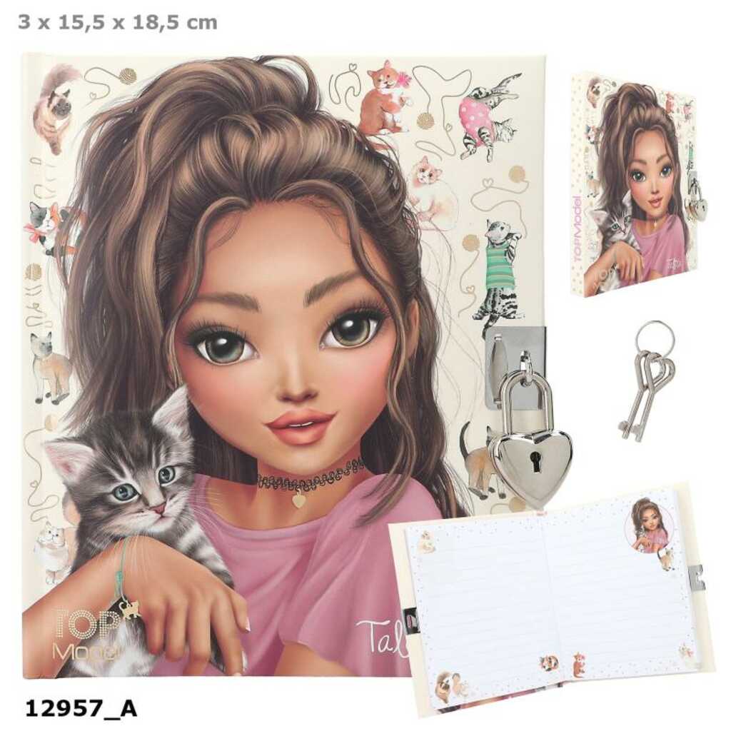 topmodel diario gatito kitty and doggy