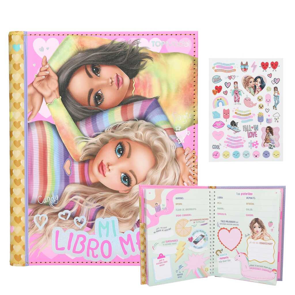 topmodel libro de mejores amigas, español